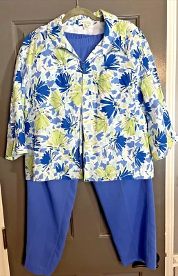 Kim Rogers Petites - Traje pantalón 2 piezas - Para mujer Talla PXL Foto 1 de 4