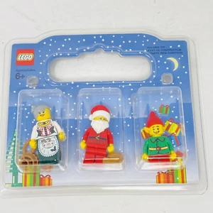 LEGO Weihnachten Winter BAM Box V46 Weihnachtsmann, Frau Claus & Elfe Minifiguren 853606 - Bild 1 von 9