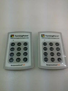 2 puntos de inflexión profesor aula tarjeta de respuesta RF clicker - (RCRF-02) - Imagen 1 de 4