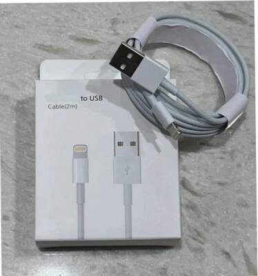 USB Data Fast Charger Cable For Apple iPhone 5 6 7 8 X 11 12 13 14 Pro Max *6Ft* - Image 1 of 4