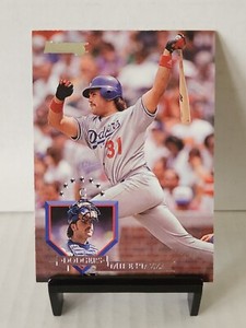 1995 Donruss #5 Mike Piazza SILVER FOIL HoF