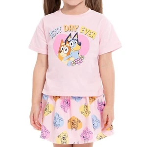 Bluey Toddler Girls 2-Piece Short Set Size 3T - Picture 1 of 5