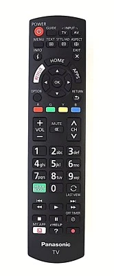 Genuine Panasonic Remote Control Covers TX-49FX750B / TX49FX750B - Image 1 of 3