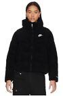 Sz L Nike Sportswear Womens Therma-Fit City Series Downfill Sherpa Fleece Jacket