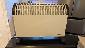 Daewoo 2000W Free Standing Convector Heater with 3 Heat Settings Thermostat Dial - Picture 1 of 3