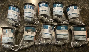 11 Packs Bell Outdoor Lamp Holder Wet Location Metal Gray 75-150W 5606-0G - Picture 1 of 6