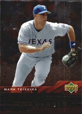 2005 (RANGERS) Upper Deck World Series Heroes #45 Mark Teixeira