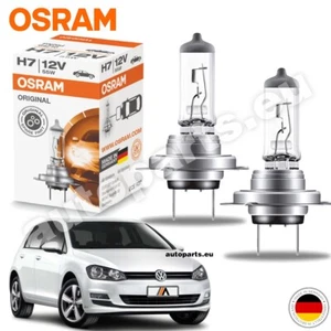 Par Lámparas Osram H7 Clásico Recambio Compatible para Volkswagen Golf VII (7) - Imagen 1 de 6