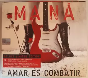 MANA - AMAR ES COMBATIR - 2007 MEXICAN CD + DVD, DIGIPAK, LATIN ROCK - Imagen 1 de 4