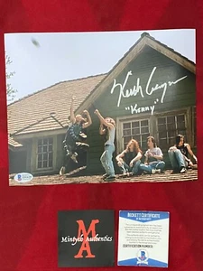 KEITH COOGAN SIGNED 8x10 PHOTO! DON'T TELL MOM THE BABYSITTERS DEAD! BECKETT COA - Picture 1 of 1