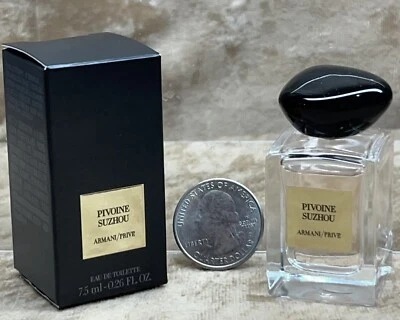 Pivoine Suzhou Armani Prive Eau De Toilette 0,25 fl. Oz. Salpicaduras Dab-on de 7,5 ml Foto 1 de 4