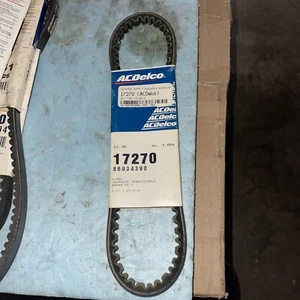 AC DELCO CORRUGATED V-BELT,1/2” X 27-3/8”;P/N 17270. - Picture 1 of 5