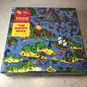 Magic Puzzle Company THE HAPPY ISLES 1000 Piece Puzzle Surprise Ending SEALED!!! - Picture 1 of 15