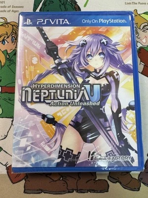 Hyperdimension Neptunia U: Action Unleashed Playstation Vita New & Sealed! - Image 1 of 4