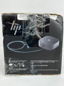 Estación de acoplamiento de interfaz multimedia de alta definición HP USB-C G5 negra 120 vatios - Imagen 1 de 12