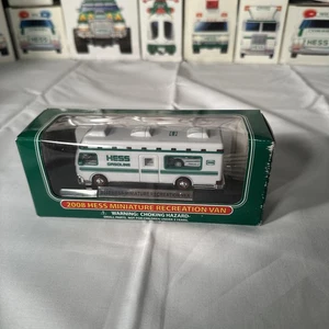 Hess Mini Miniatur Freizeitwagen 2008. Grade-B Light Box Damage JkHessTrucks1 - Bild 1 von 5