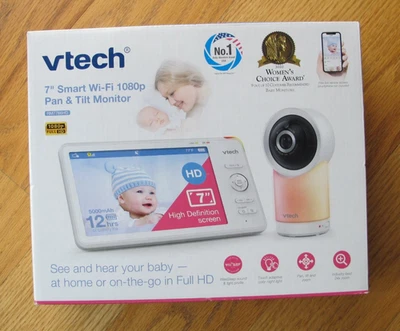Monitor de bebé VTech 7" HD Smart Pan & Tilt Video Foto 1 de 3
