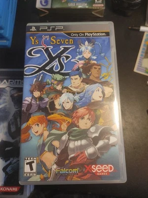 Ys Seven (Sony PSP, 2010) Completo CIB  Foto 1 de 3