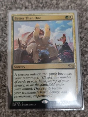 MTG - Better Than One - Unstable - 128/216 - Rare - Image 1 of 2
