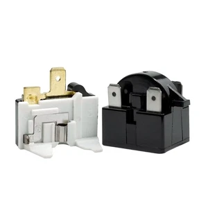 Starterrelais 12 Ohm 4 Pin &1/2PS 375W Überlastschutz für tragbaren Gefrierschrank - Bild 1 von 6