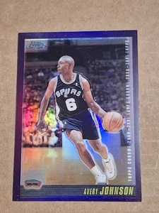 2001 AVERY JOHNSON TOPPS CHROME NBA REFRACTOR CARD #147 SAN ANTONIO SPURS SA - Picture 1 of 2