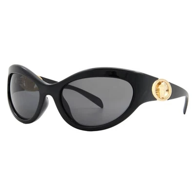 Versace Dark Grey Cat Eye Ladies Sunglasses VE4485 GB1/87 59 VE4485 GB1/87 59 - Image 1 of 4