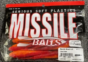 Missile Baits•Spunk Shad•4.5 Inch•Lava Craw• - Picture 1 of 2