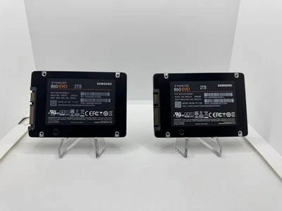 2 x Samsung 860 EVO SATA III 2.5" Internal SSD 2TB Solid State Drive - Image 1 of 2