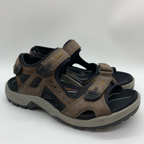 Ecco sandali uomo Yucatan da passeggio e trail asfalto moon rock taglia 8 outdoor gorp