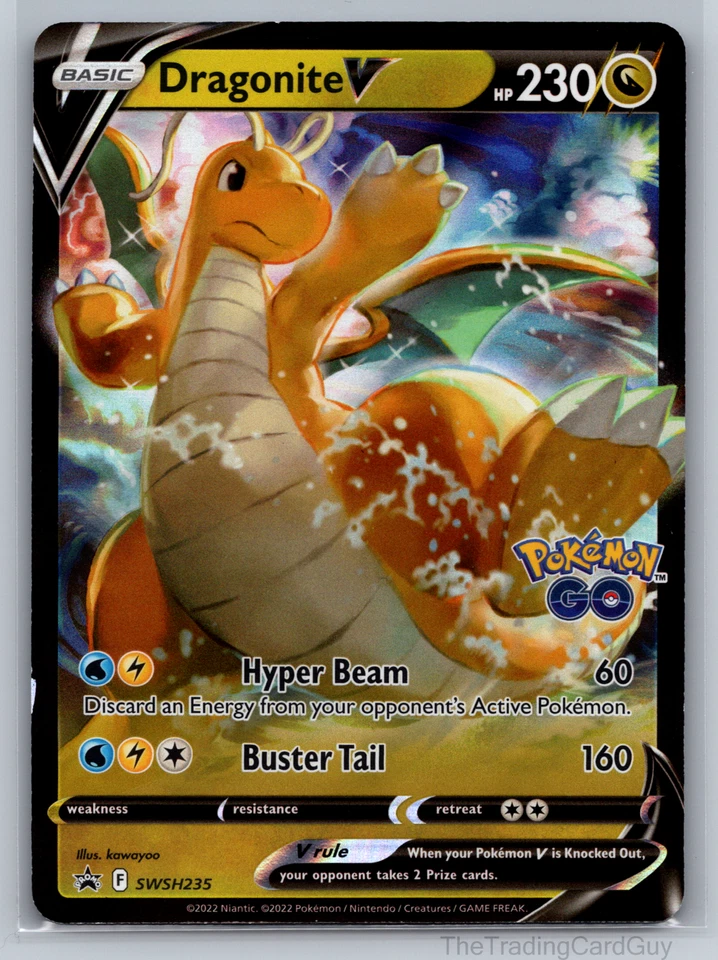 2022 Dragonite V SWSH235 SWSH: Sword & Shield Promo Cards Holo NM - Image 1 of 4