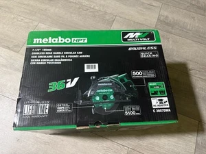 Metabo HPT C3607DWAM 36V 7-1/4" Akku-Handkreissäge-Set mit Heckgriff NEU - Bild 1 von 7