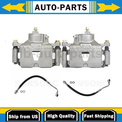 Juego de 4 pinzas de freno con mangueras para Saturn SC 1,9 L Saturn SC1 1,9 L Foto 1 de 4