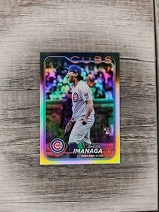 2024 Topps Update Series - Rookie Debut Shota Imanaga #US281 Rainbow Foil (RC) - Foto 1 di 2