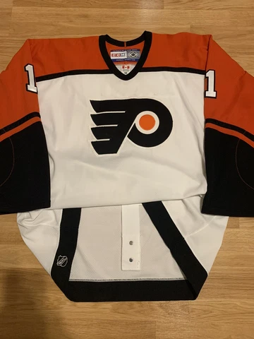 Reebok Amonte Philadelphia Flyers Authentic NHL Hockey Jersey Home White 56 Cover