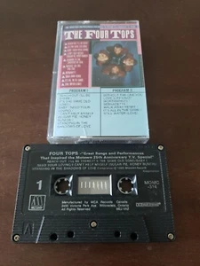Four Tops ~ Motown Classic 25th Anniversary ~ Cassette Tape K7 - Picture 1 of 2