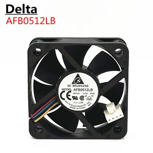 Delta AFB0512LB 12V 0.11A 5CM 4-wire PWM Temperature Control Silent Cooling Fan - Photo 1/9