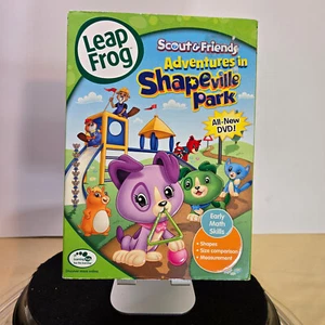 Leap Frog Scout & Friends Adventures In Shapeville Park Dvd Ages 2-5 Learning - Imagen 1 de 3