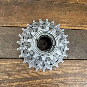 Vintage SunTour 23t Freewheel 7s 23 Tooth 12t 7 Speed 4 Prong Silver Eroica - Picture 1 of 11