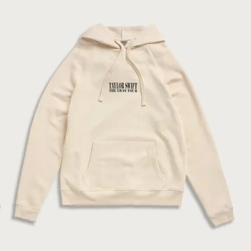 OFF WHITE Felpa con cappuccio Taylor Swift The Eras International Tour coulisse grande