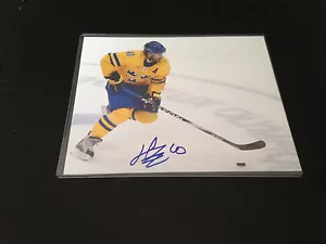 HENRIK ZETTERBERG AUTOGRAPH 8 X 10 PHOTO DETROIT RED WINGS/SWEDEN - Picture 1 of 1