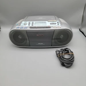 Sony CFD-S01 Portable Boombox Stereo CD Partially Works w/ VIDEO - READ - Picture 1 of 21