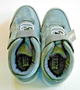 Tenis para niños pequeños talla 10 cuero gris mediano NUEVO - Imagen 1 de 3