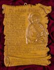 Plaque à rouleau aromatique avec prière de saint Jean Chrysostome en grec Jésus-Christ