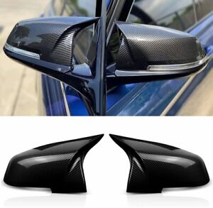 Carbon Fibre Mirror Caps Covers Replacements For BMW M135i M140i M235i M240i
