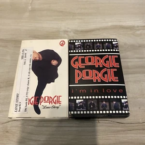 GEORGIE PORGIE 2 Cassette Lot Im in Love & Love Story VG - Picture 1 of 2