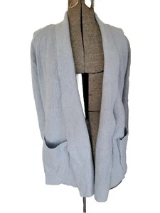 Trenery Wool Cashmere Shawl Collar Cardigan Womens Size S Wool Pockets  - Picture 1 of 9