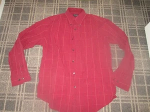 Dockers shirt size M 38-40"chest Long sleeves Retro 80's button down collar - Picture 1 of 6