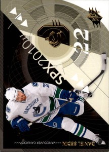 2010-11 SPx Canucks Hockey Card #97 Daniel Sedin
