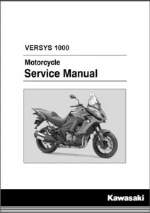 2015-2018 Kawasaki Versys 1000 Service Repair Manual on a CD - Picture 1 of 2