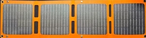 Faltbares Solar Panel 30W ( 18V/1,62 A max ) wasserdicht, IP67 Powerstation NEU - Picture 1 of 13